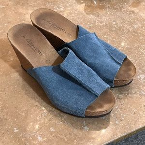 Used / A. Giannetti / Navy Sandal